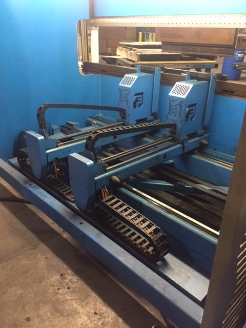 138 Ton X 10' Finn-Power B125-3060 CNCPress Brake, 2004 - 6-Axis Backgauge, Wila Tooling, Sick Safety Light Curtains, Transformer, Delem 69 CNC Control - Image 6