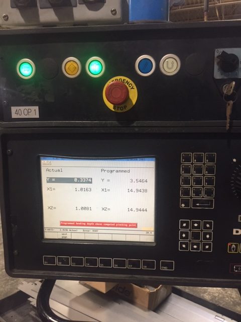 138 Ton X 10' Finn-Power B125-3060 CNCPress Brake, 2004 - 6-Axis Backgauge, Wila Tooling, Sick Safety Light Curtains, Transformer, Delem 69 CNC Control - Image 4