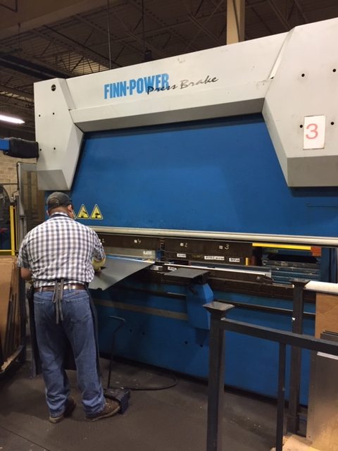138 Ton X 10' Finn-Power B125-3060 CNCPress Brake, 2004 - 6-Axis Backgauge, Wila Tooling, Sick Safety Light Curtains, Transformer, Delem 69 CNC Control