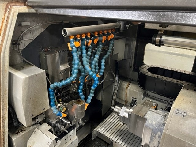 Tsugami B0326-II CNC Swiss Lathe, 2013 - 32MM, 6 Axis, Bar Feeder, Mist Collector, HPC, Chip Conveyor - Image 12