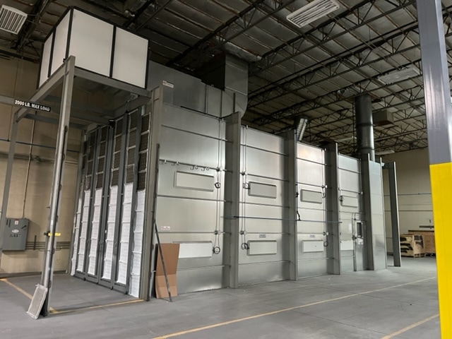 GFS Crossflow Paint Booth 16'x 16'x 40', 2016 - Image 2