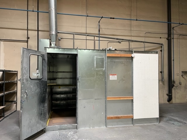 GFS Crossflow Paint Booth 16'x 16'x 40', 2016