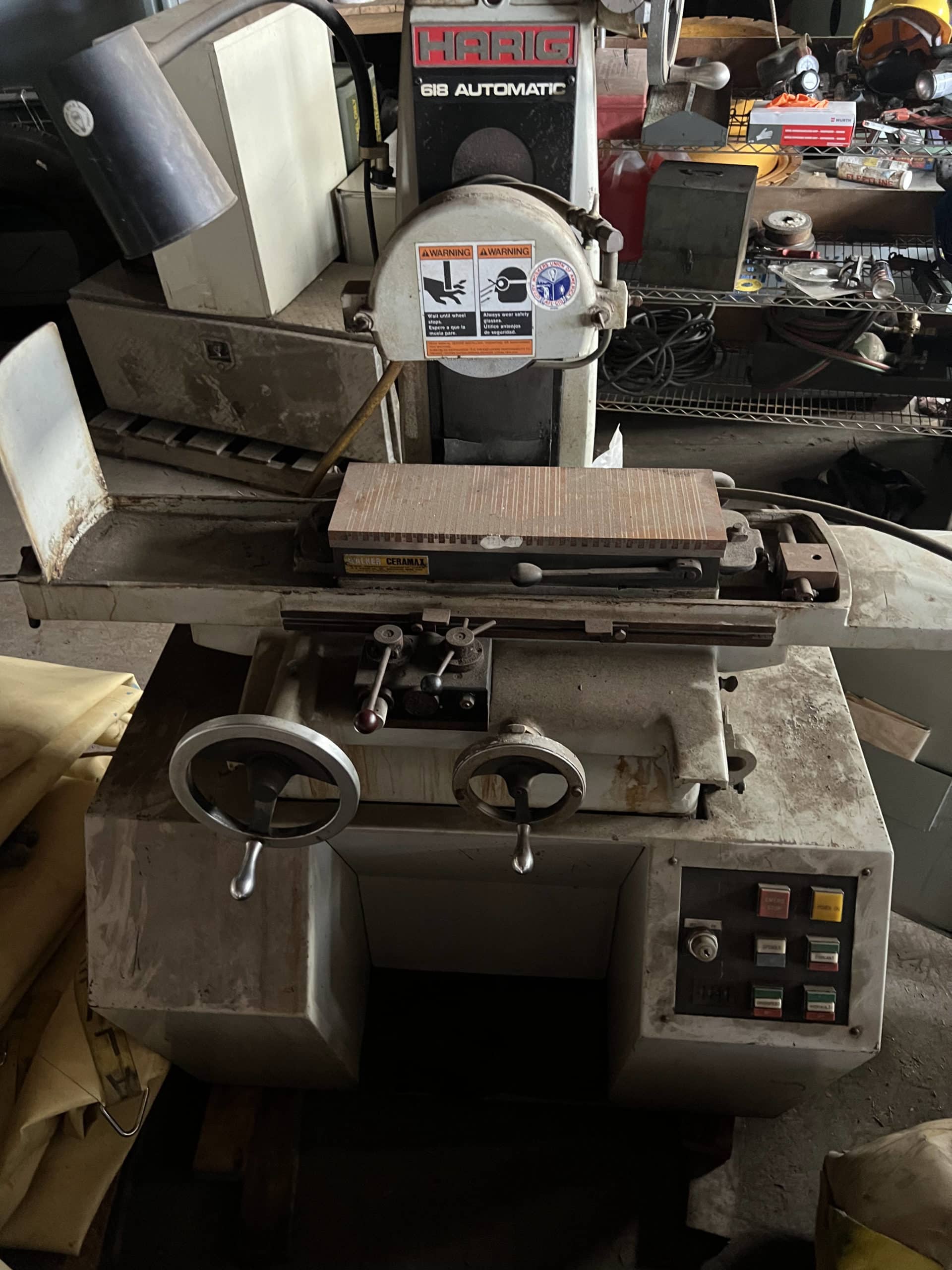 Harig Automatic 618 Grinder, 1997 - Available Immediately