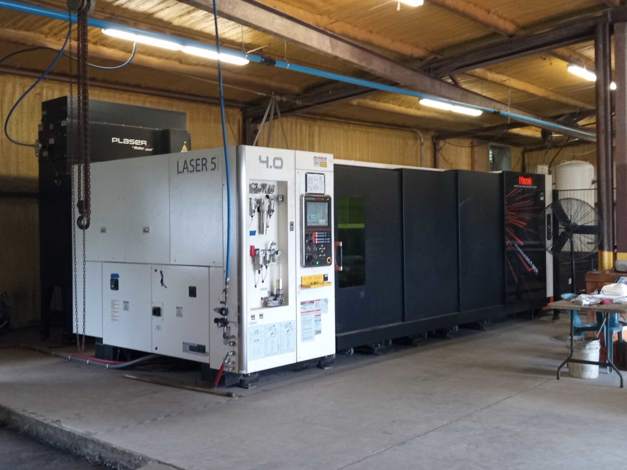 4,000 Watt Mazak Optiplex Nexus 3015 Fiber Laser, 2018 - 5’ x 10’ Table