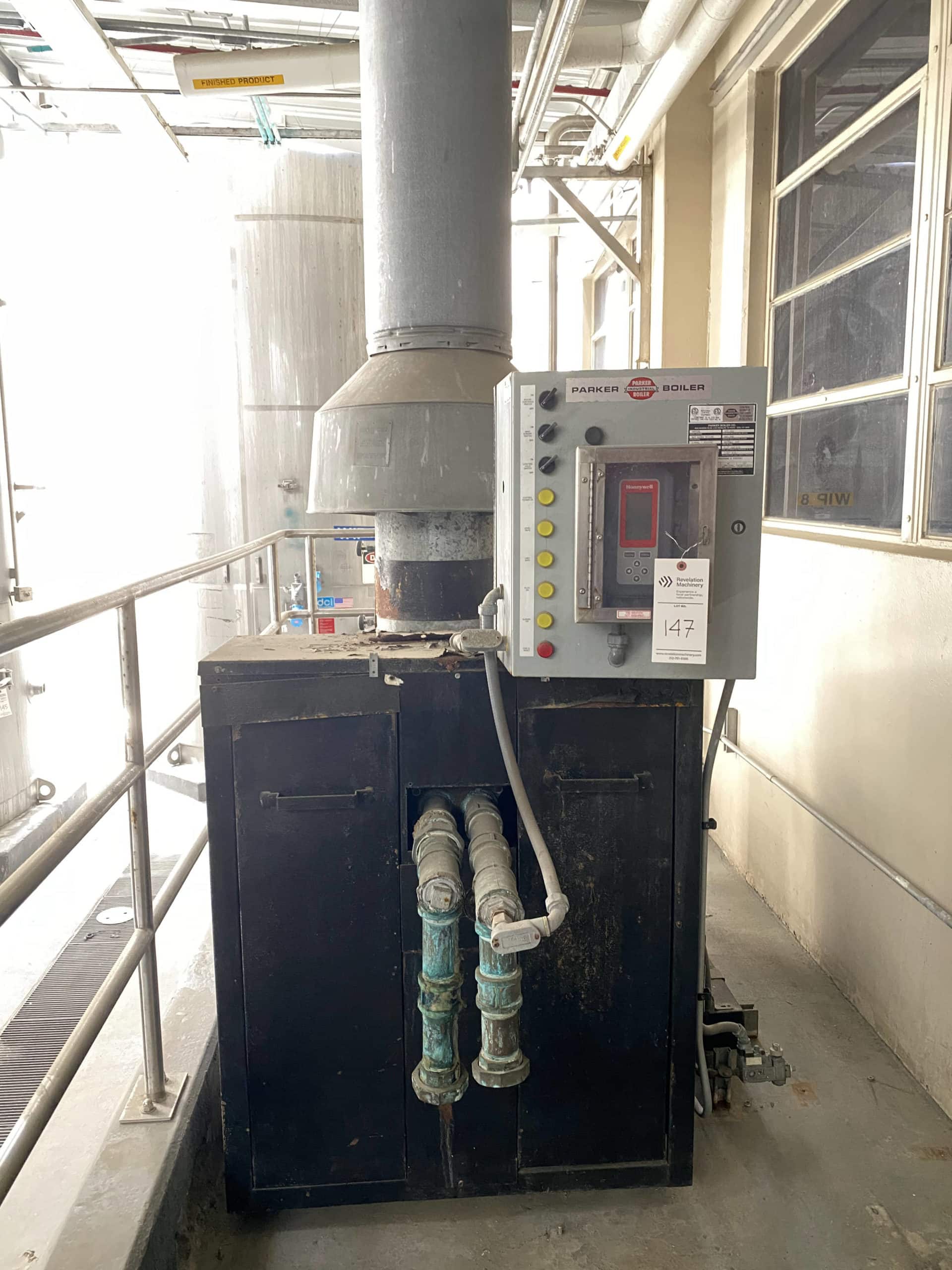 PARKER BOILER WH970L, 2008 - 485,000 BTU