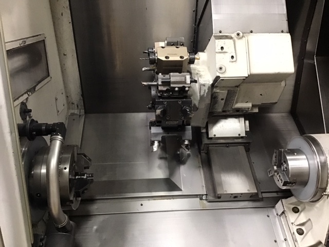 Okuma LB3000EX MYW CNC Lathe, 2010- Live tooling, Y-Axis, Sub-spindle, Tool Presetter, Available Tooling - Image 7