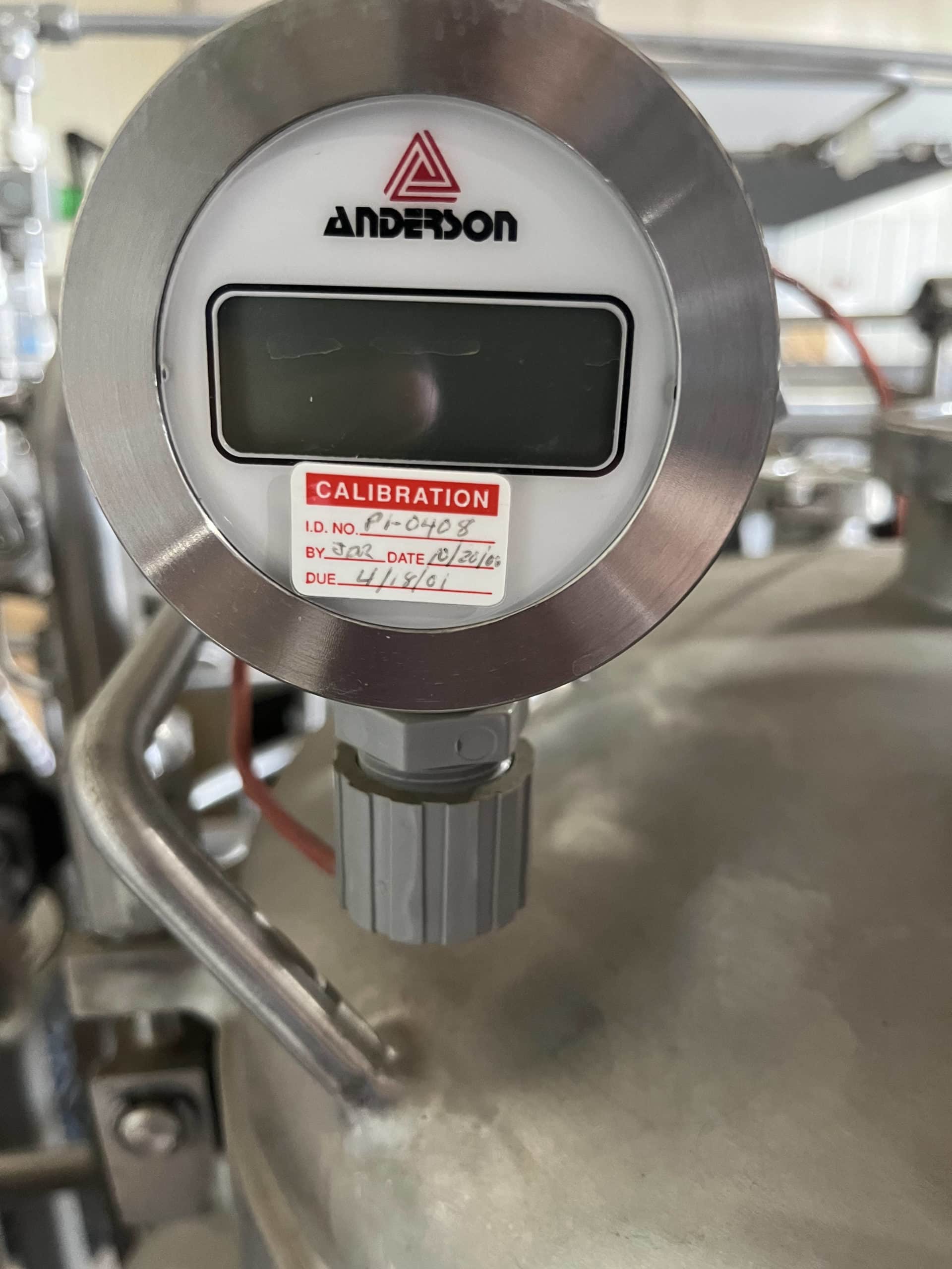 (x2) 100 Gallon Vertical Stainless Steel Tanks, Fermentation Skid, Jacketed, Agitated, 1997- Allen Bradley Control - Image 13