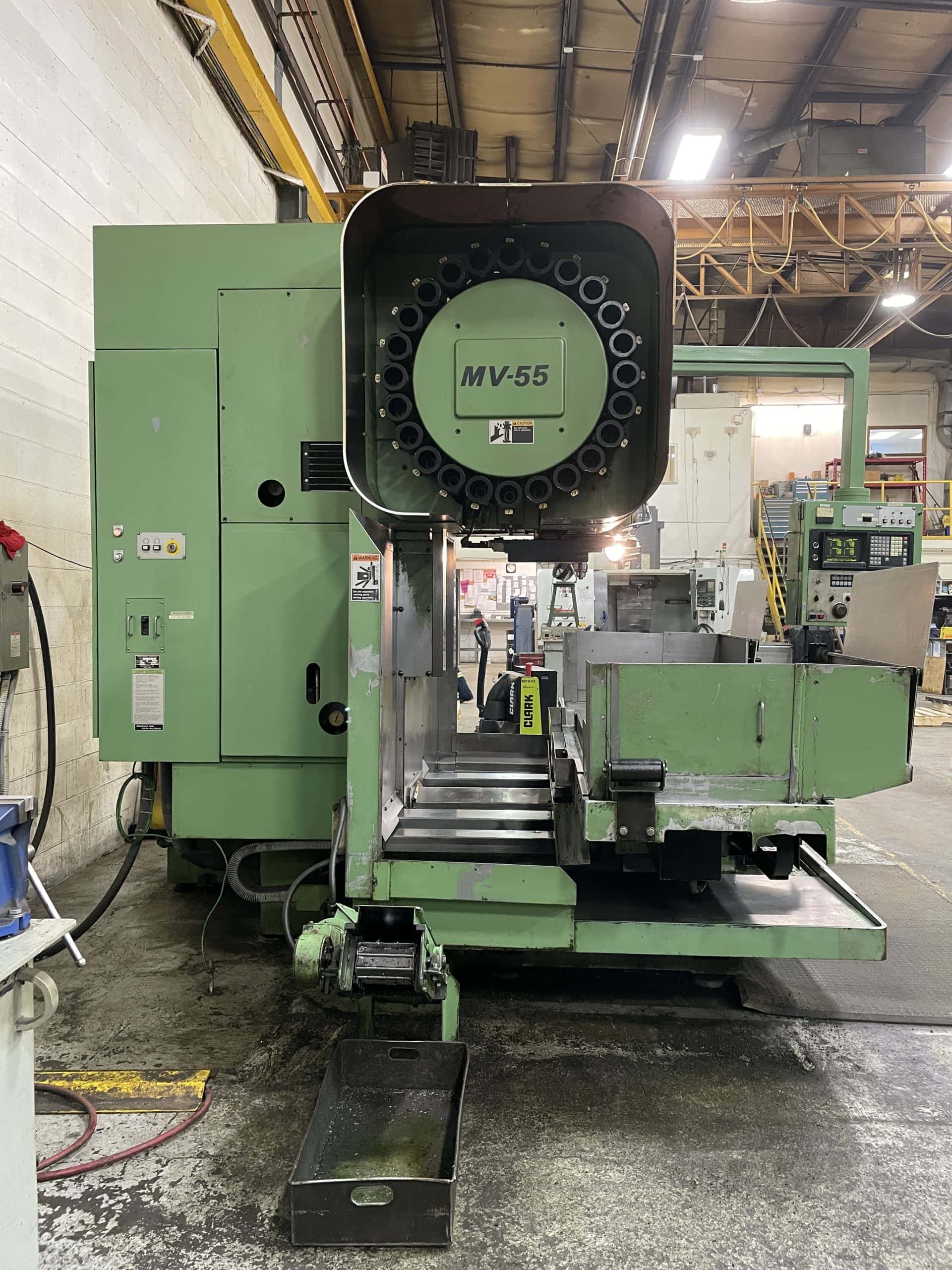 Mori Seiki MV-55 VMC, 1987- Well Maintained, Under Power, Full 4th Axis - Image 6