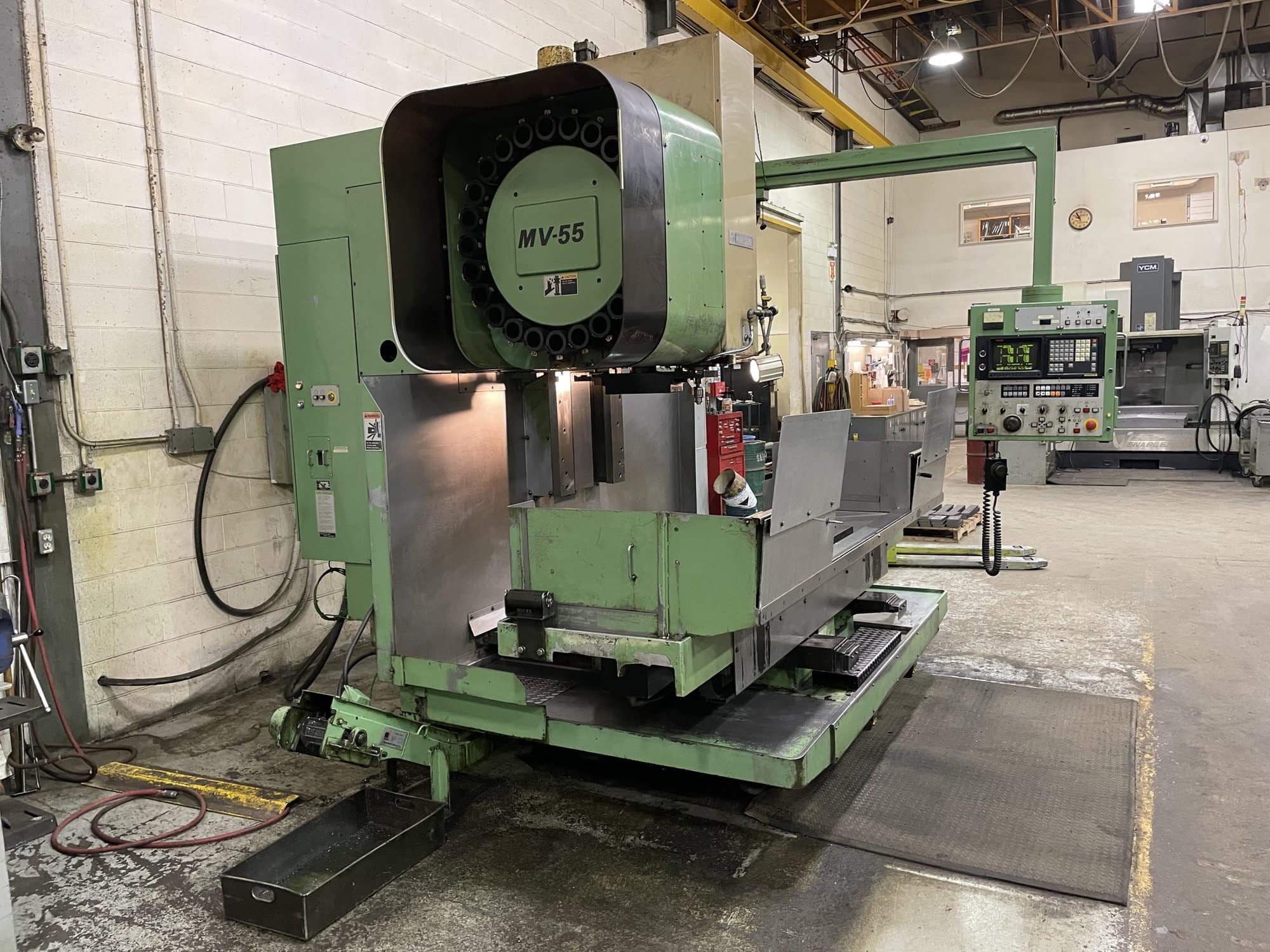 Mori Seiki MV-55 VMC, 1987- Well Maintained, Under Power, Full 4th Axis - Image 4