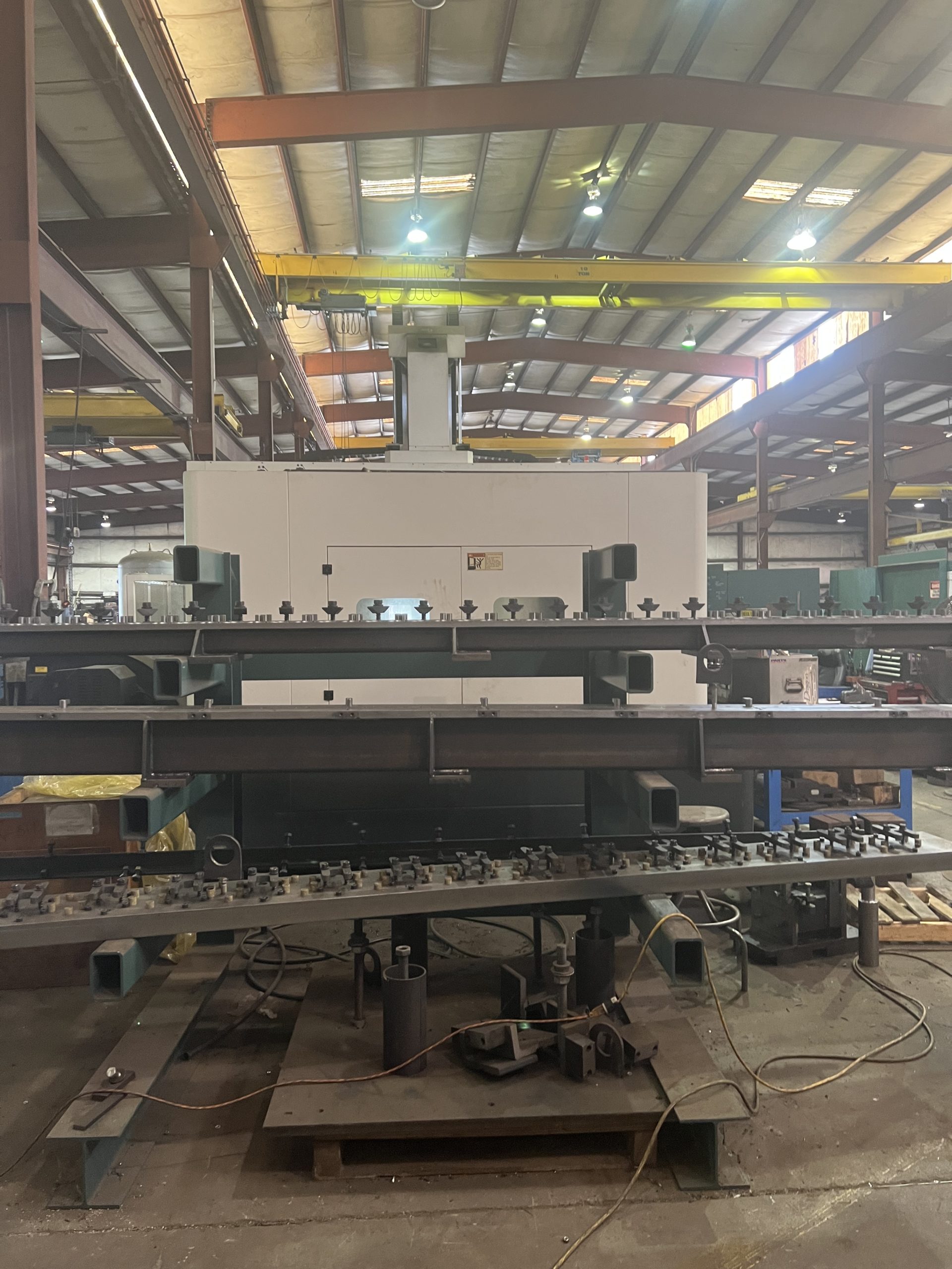 Chevalier FVM-80160DC CNC Bridge Mill, 2018 - Low Hours, 165” X 70" Table, Fanuc Oi-MF Control - Image 8