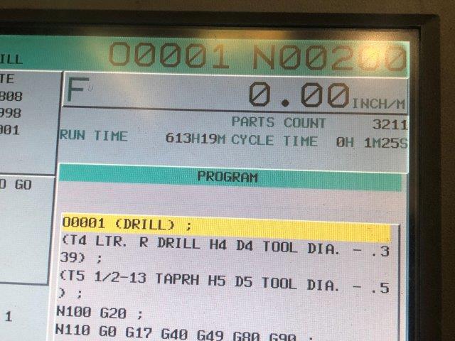 Chevalier FVM-80160DC CNC Bridge Mill, 2018 - Low Hours, 165” X 70" Table, Fanuc Oi-MF Control - Image 3