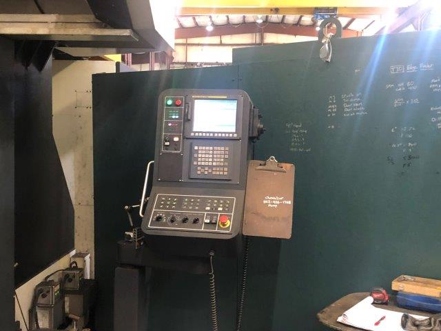 Chevalier FVM-80160DC CNC Bridge Mill, 2018 - Low Hours, 165” X 70" Table, Fanuc Oi-MF Control - Image 2