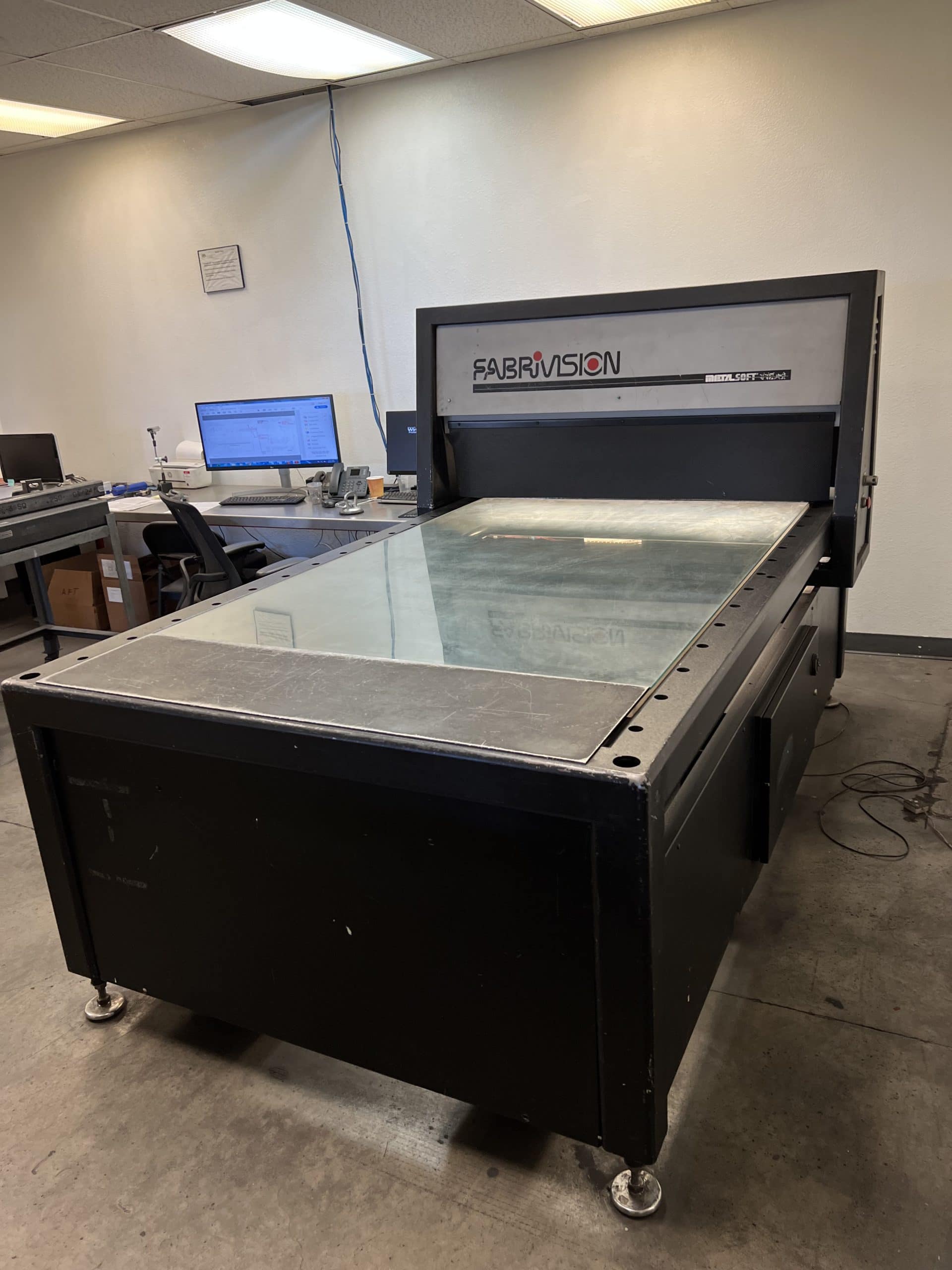 Amada Metalsoft Fabrivision 4600 4'x6' Parts Scanner, 1996 - Image 2