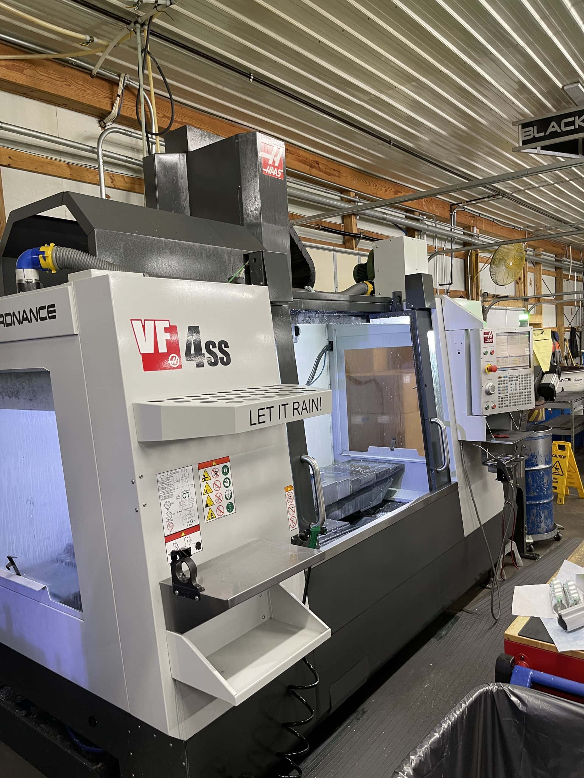 Haas VF-4SS VMC, 2020-15,000RPM, TSC, Multi-Auger, Mist Condenser, HSM - Image 3