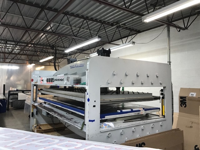 150 Ton JCE Thermal Die Cutter Hydraulic Press, 2003 - 60' x 144' (Refurbished 2021) - Image 2