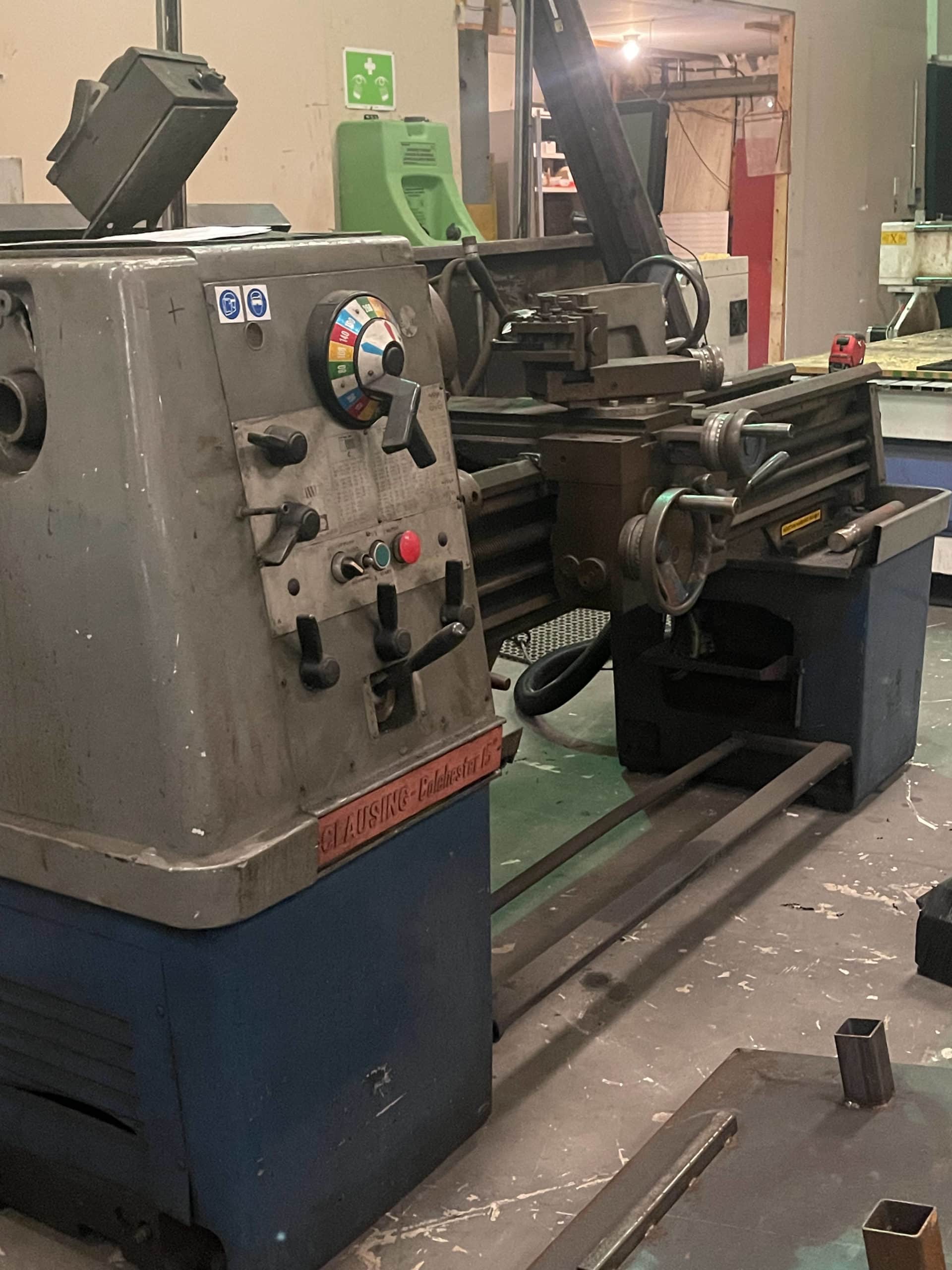 15" x 48" Clausing Colchester Engine Lathe