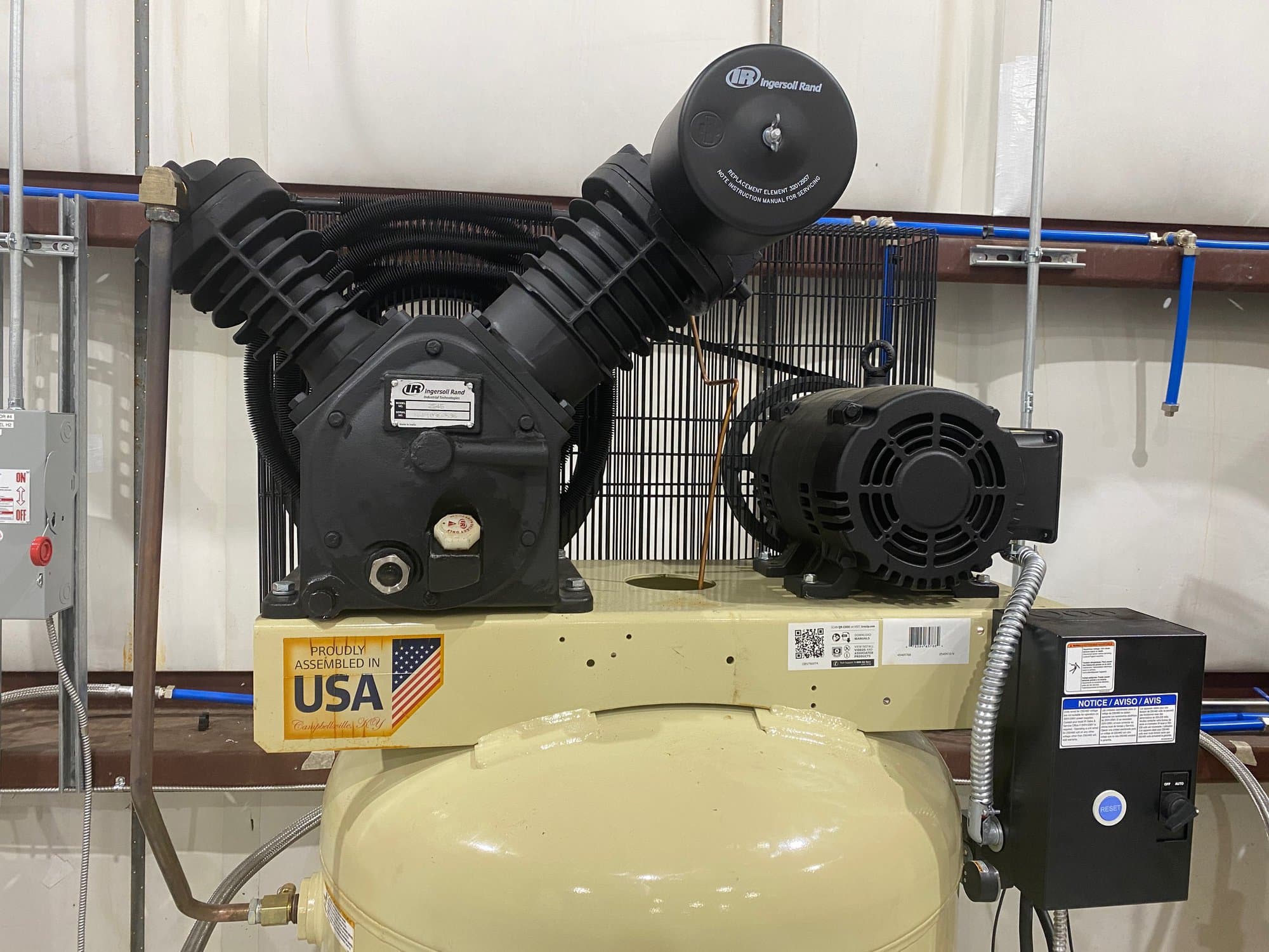10 HP Ingersoll Rand Compressor, 2020 (2) - Image 3