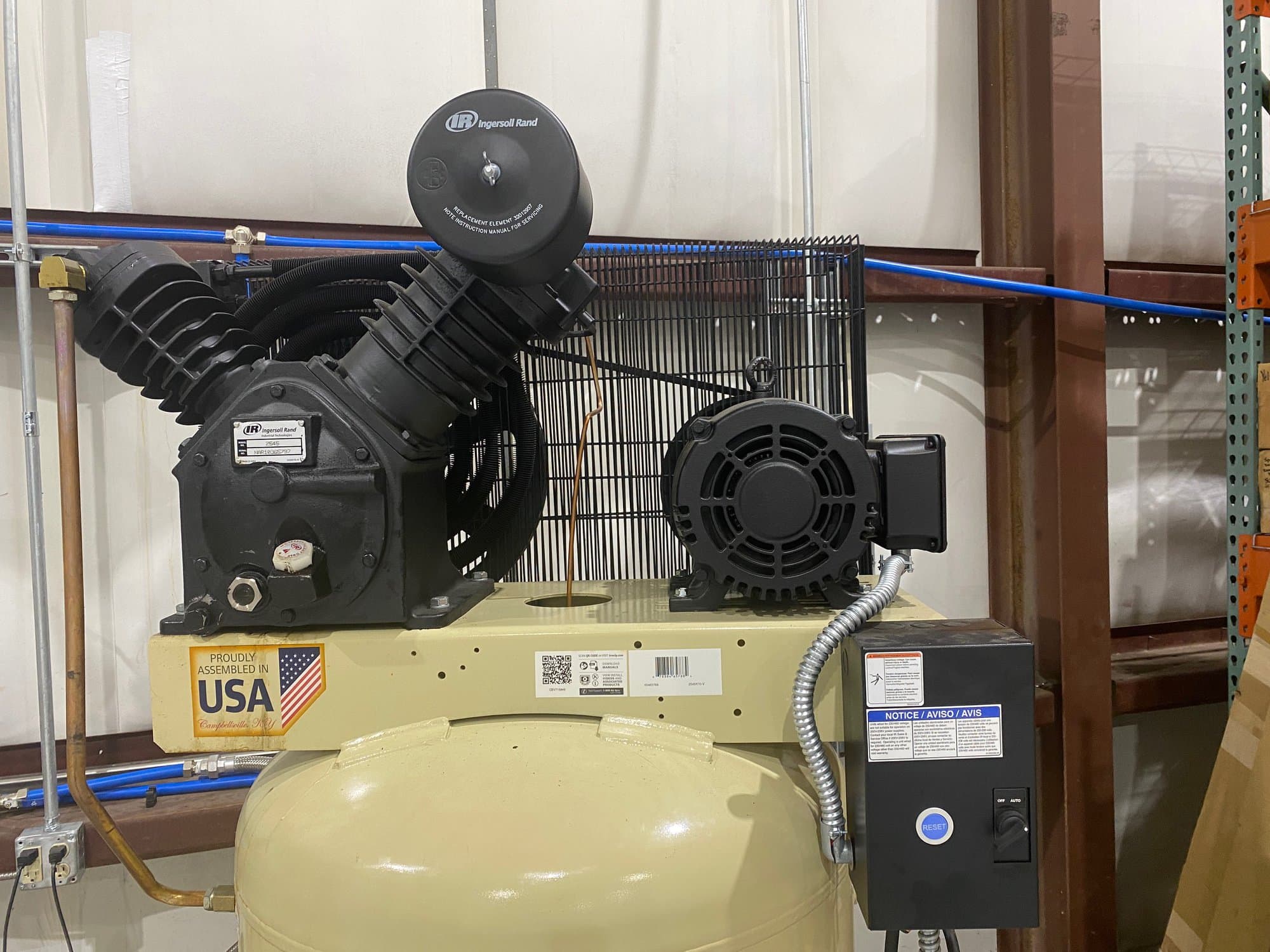 10 HP Ingersoll Rand Compressor, 2020 (2) - Image 5