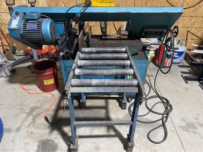 9.5" x 17" Fortune Horizontal Bandsaw - Conveyor - Image 2