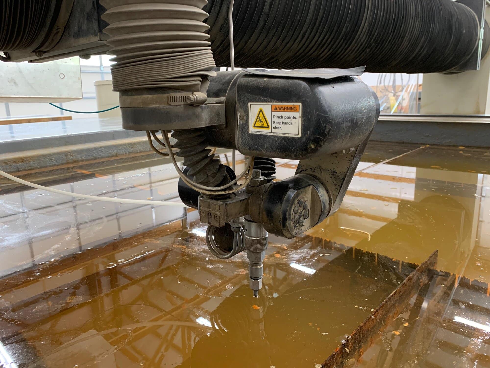 6' x 13' OMAX 80160 Water Jet, 2004- Low hours, Tilt A Jet - Image 3