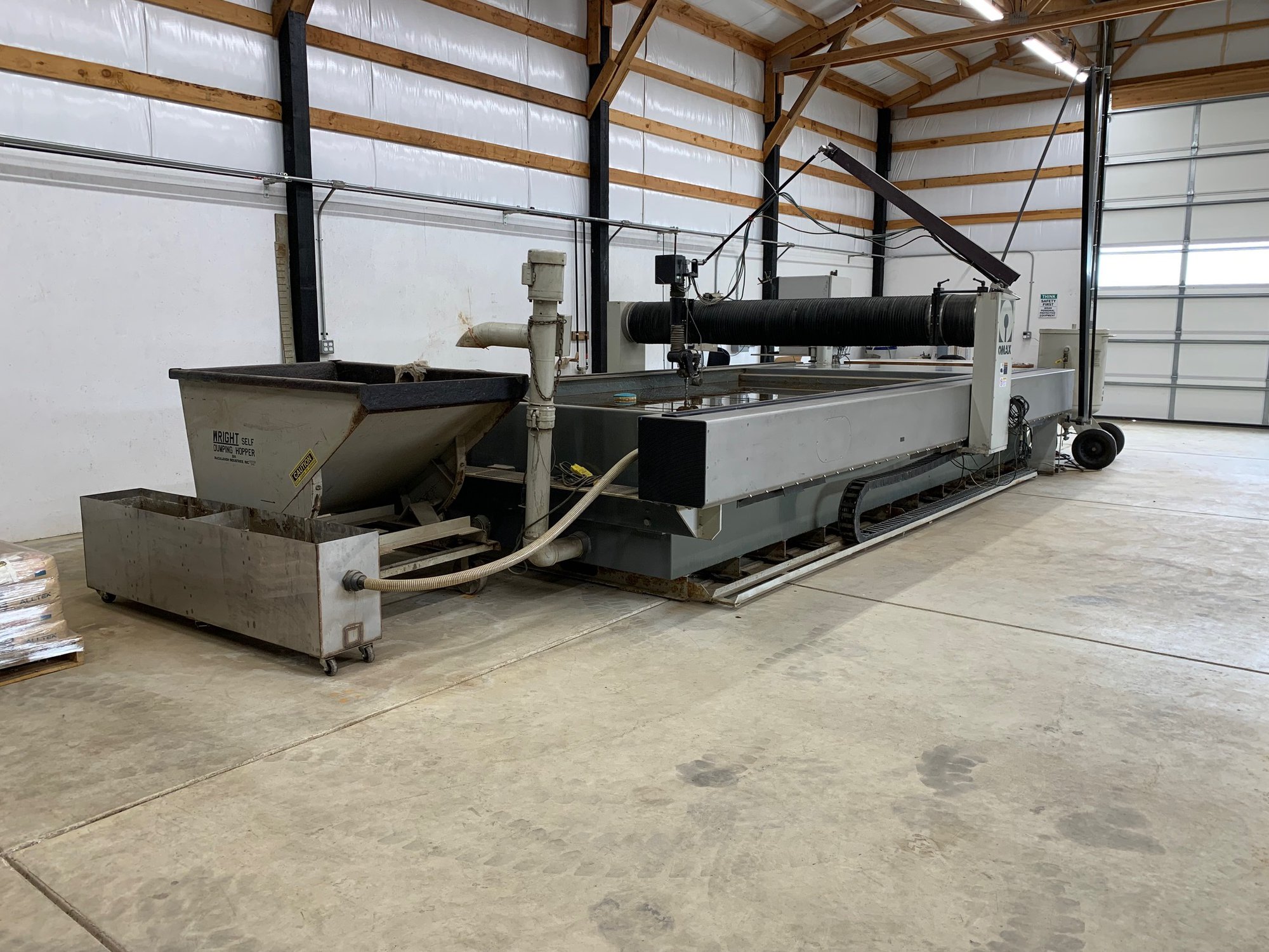 6' x 13' OMAX 80160 Water Jet, 2004- Low hours, Tilt A Jet - Image 6