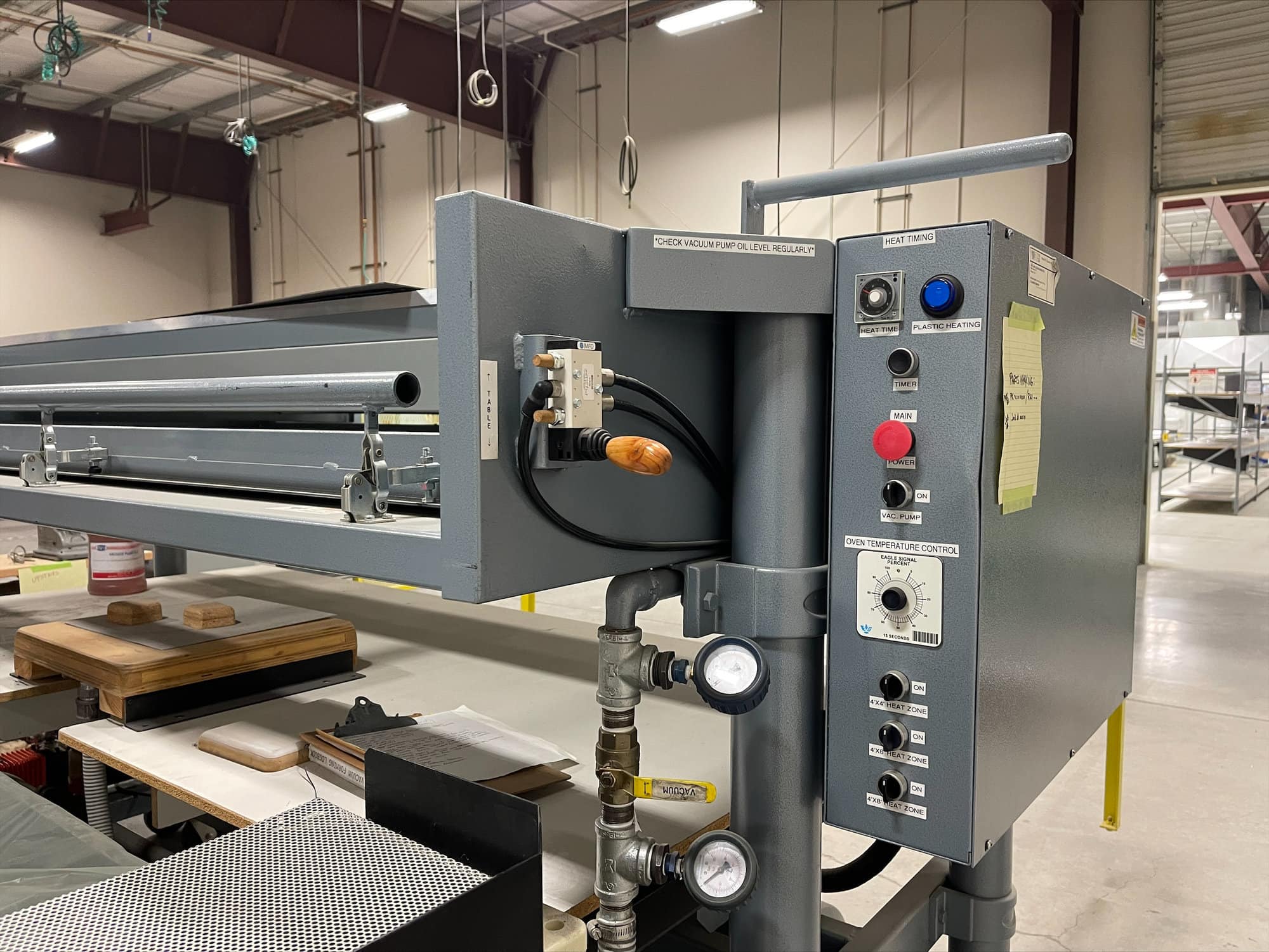 Belovac BV C-Class 48"x96" Heavy Gauge Vacuum Former, 2014