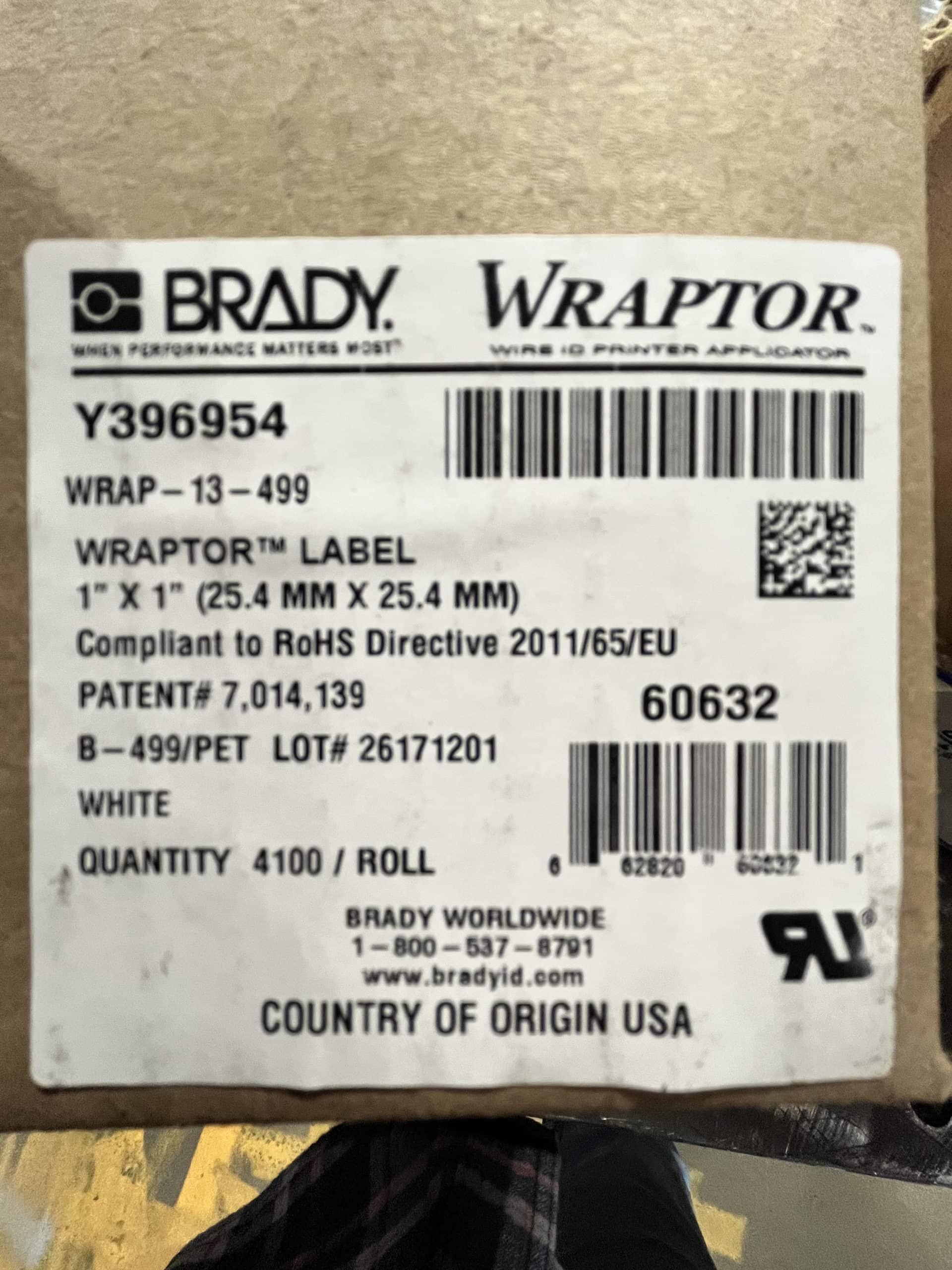 Brady Wraptor Wire ID Printer, 2009 - Image 5