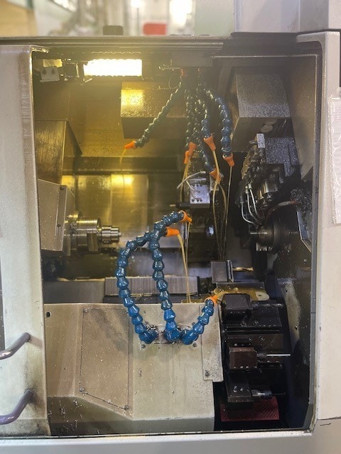 Citizen M20 CNC Swiss Lathe, 2003-Bar Feeder, High Pressure Coolant - Image 4
