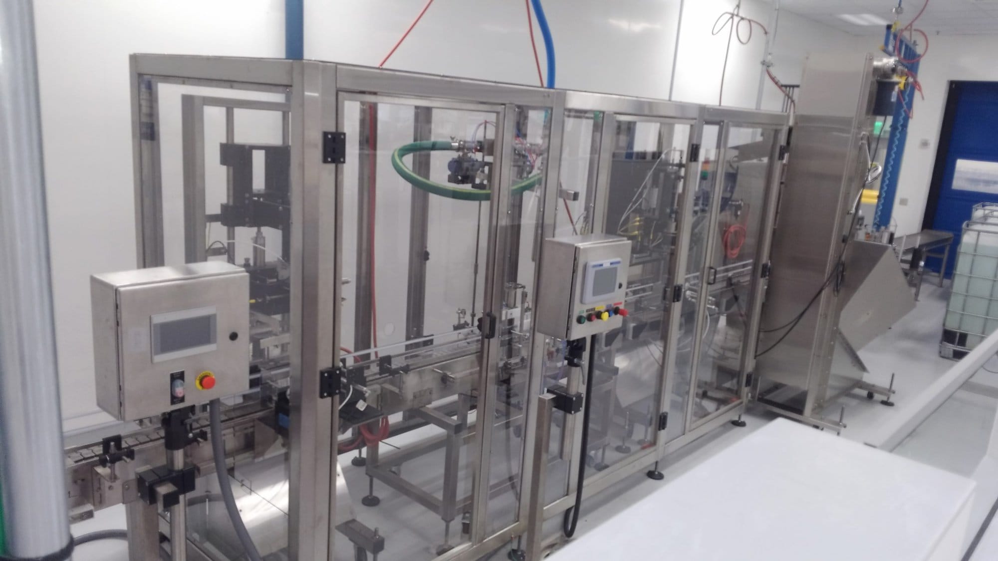Oden ANW1-25-ID Liquid Packaging Line, 2019 - W/ Filler, Capper, and Labeler- *LATE MODEL, 5 HOURS RUNTIME* - Image 2