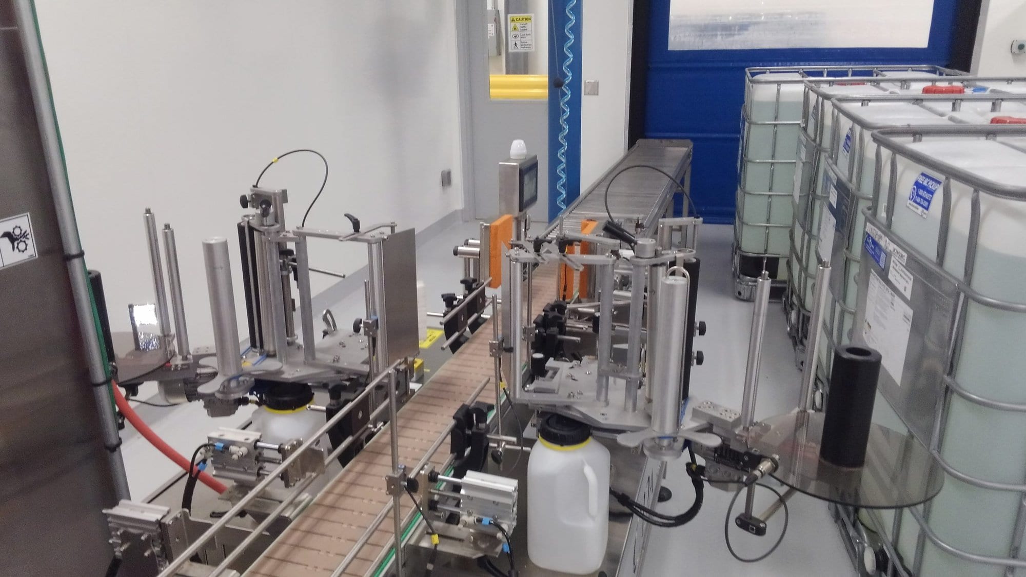 Oden ANW1-25-ID Liquid Packaging Line, 2019 - W/ Filler, Capper, and Labeler- *LATE MODEL, 5 HOURS RUNTIME* - Image 9