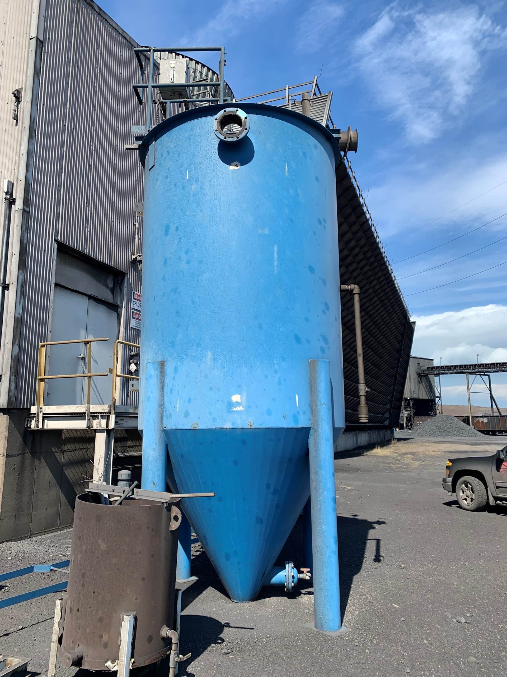 38 Sq. Ft. Parkson Corporation DynaSand Filter, 1995- 15'5" Height x 7' Diameter