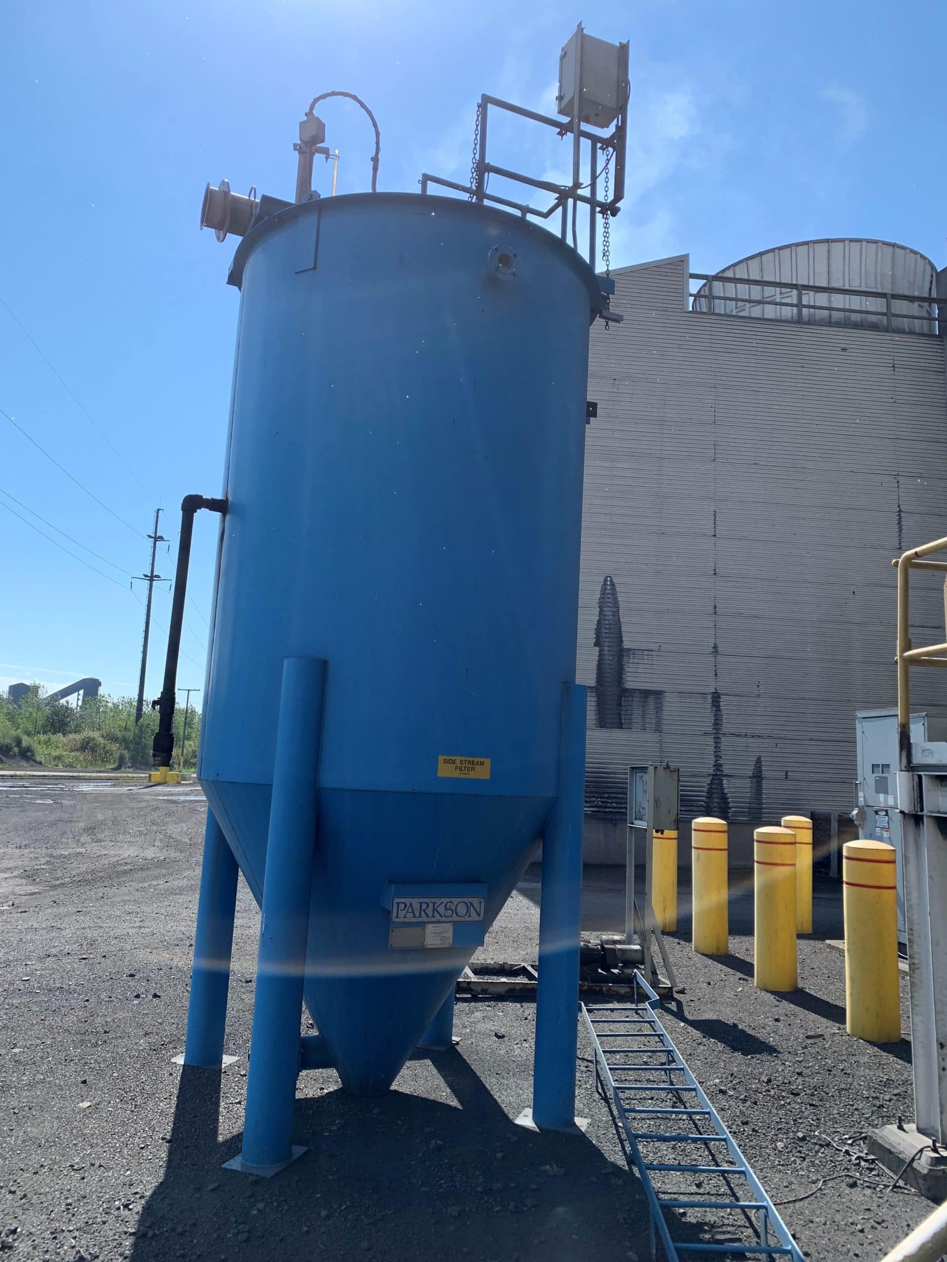 38 Sq. Ft. Parkson Corporation DynaSand Filter, 1995- 15'5" Height x 7' Diameter - Image 3