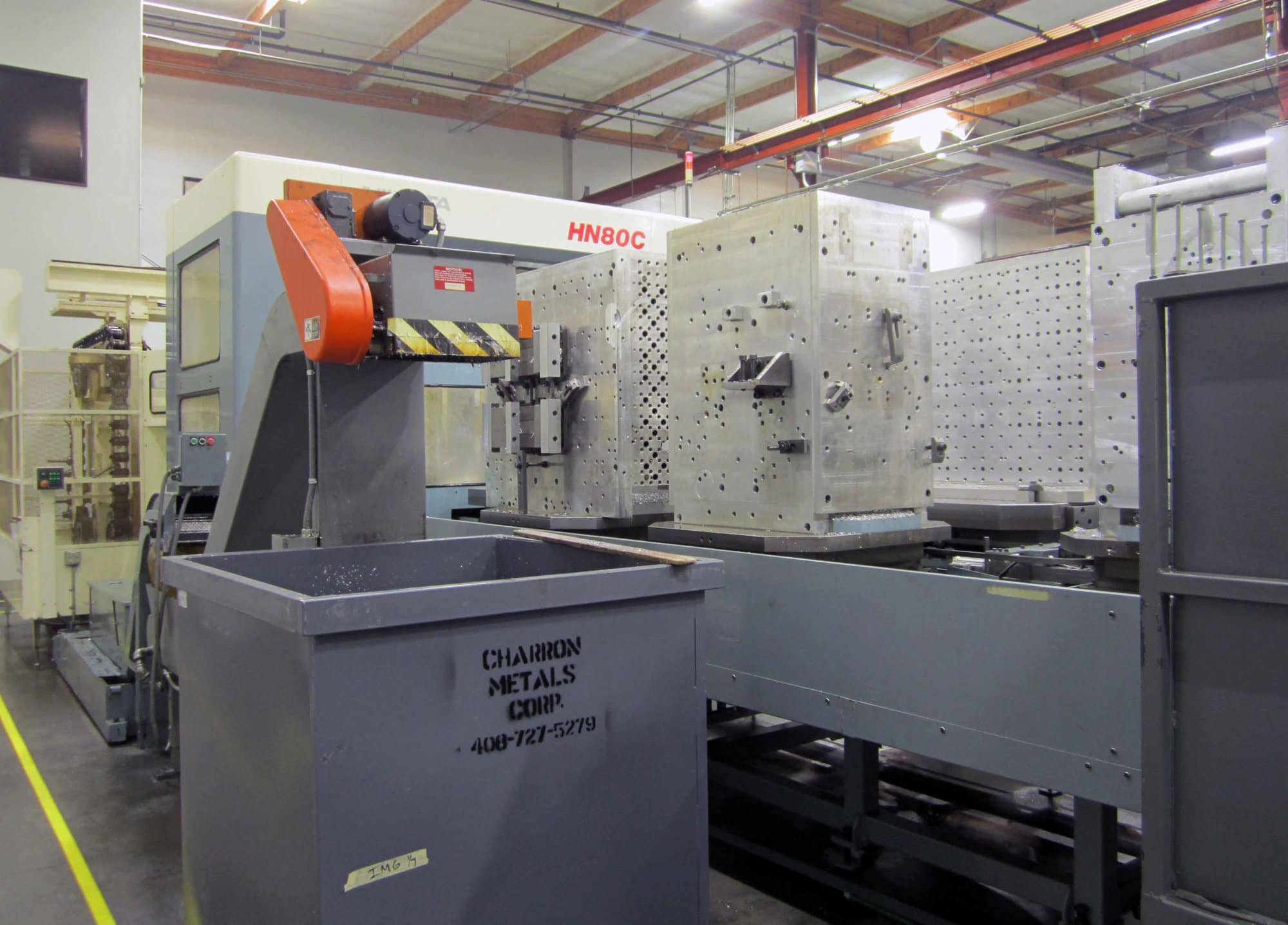 Niigata HN80C 1000mm HMC, 1994- 6 Pallet Pool, Full 4th, 119 ATC, TSC, Fanuc - Image 6