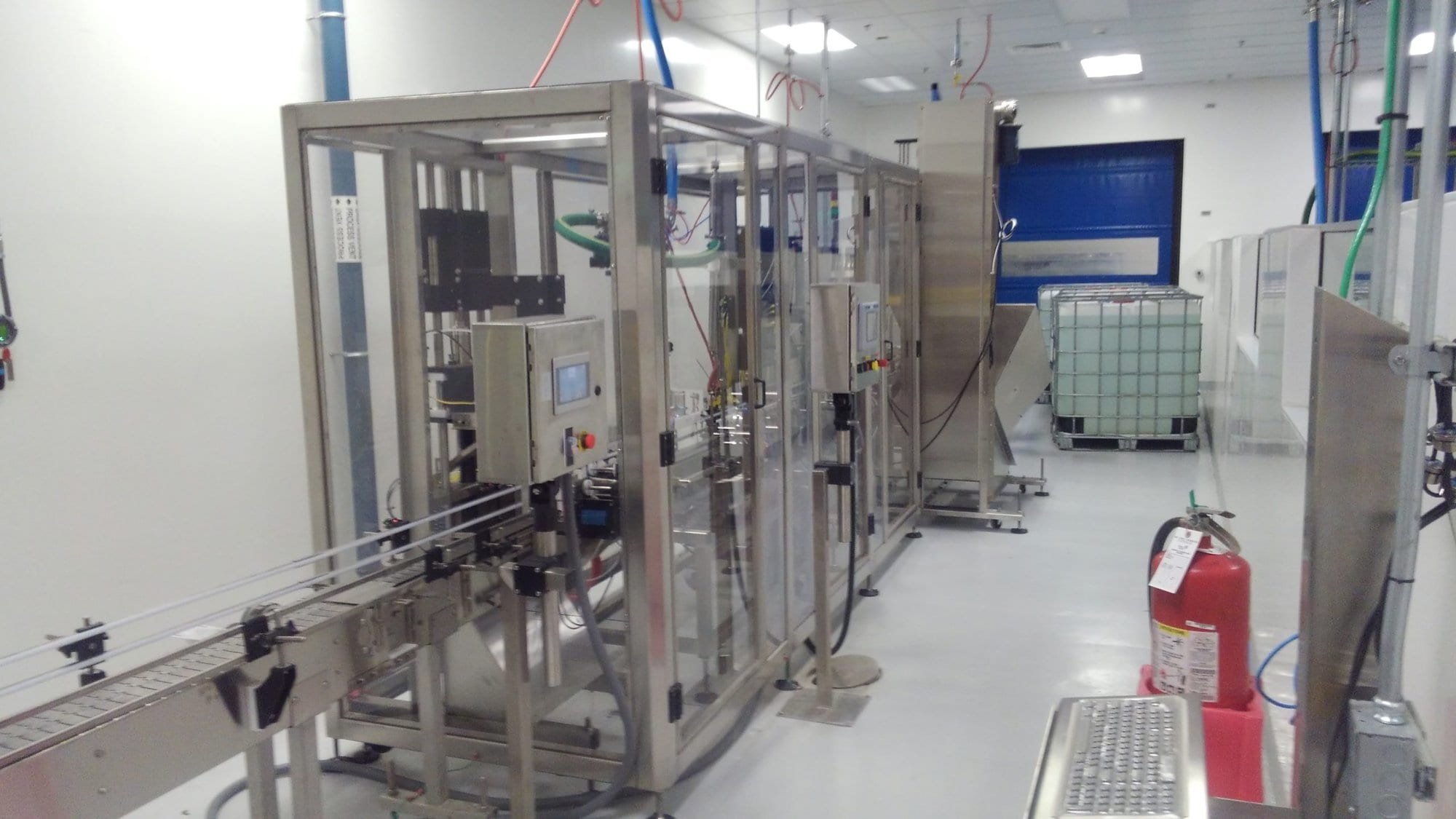 Oden ANW1-25-ID Liquid Packaging Line, 2019 - W/ Filler, Capper, and Labeler- *LATE MODEL, 5 HOURS RUNTIME* - Image 3