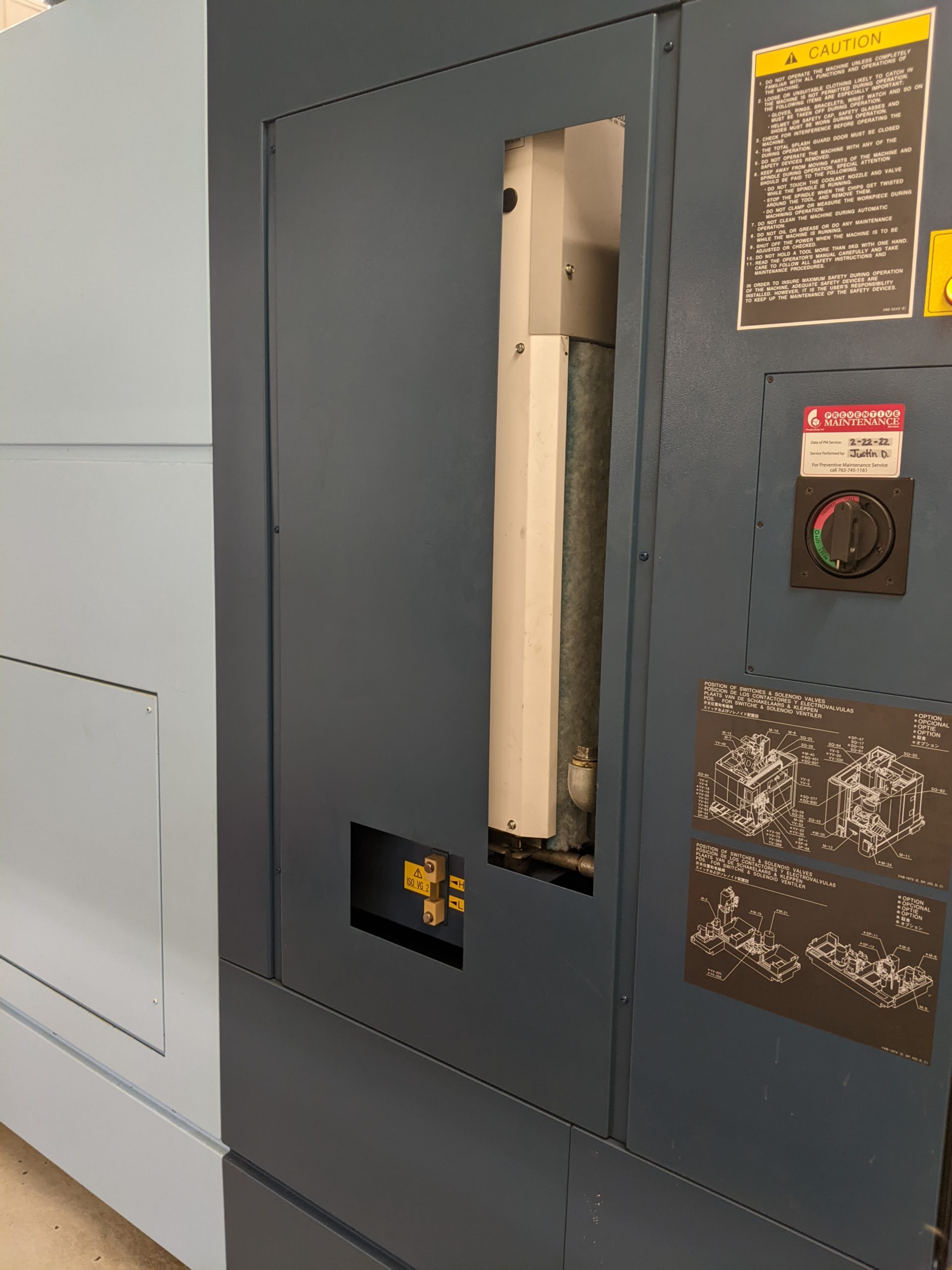 Matsuura MX-330 VMC, 2017- 5 Axis, High Pressure Coolant, Renishaw Probe - Image 3