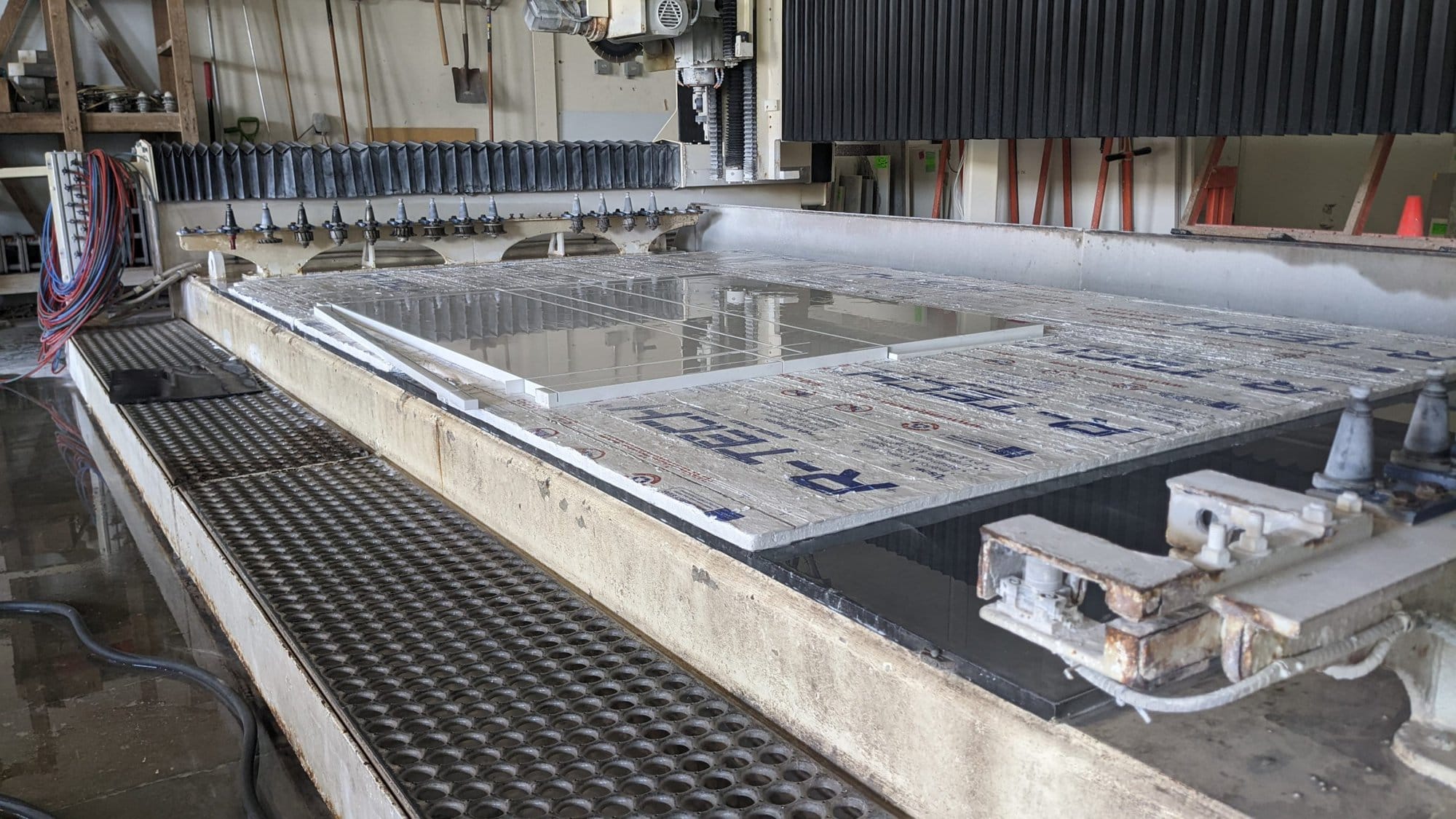 Titan Fab Center 14'x8' CNC Saw & Router, 2012- Overhead Laser, Tooling, Vacuum Pods Included - Image 4