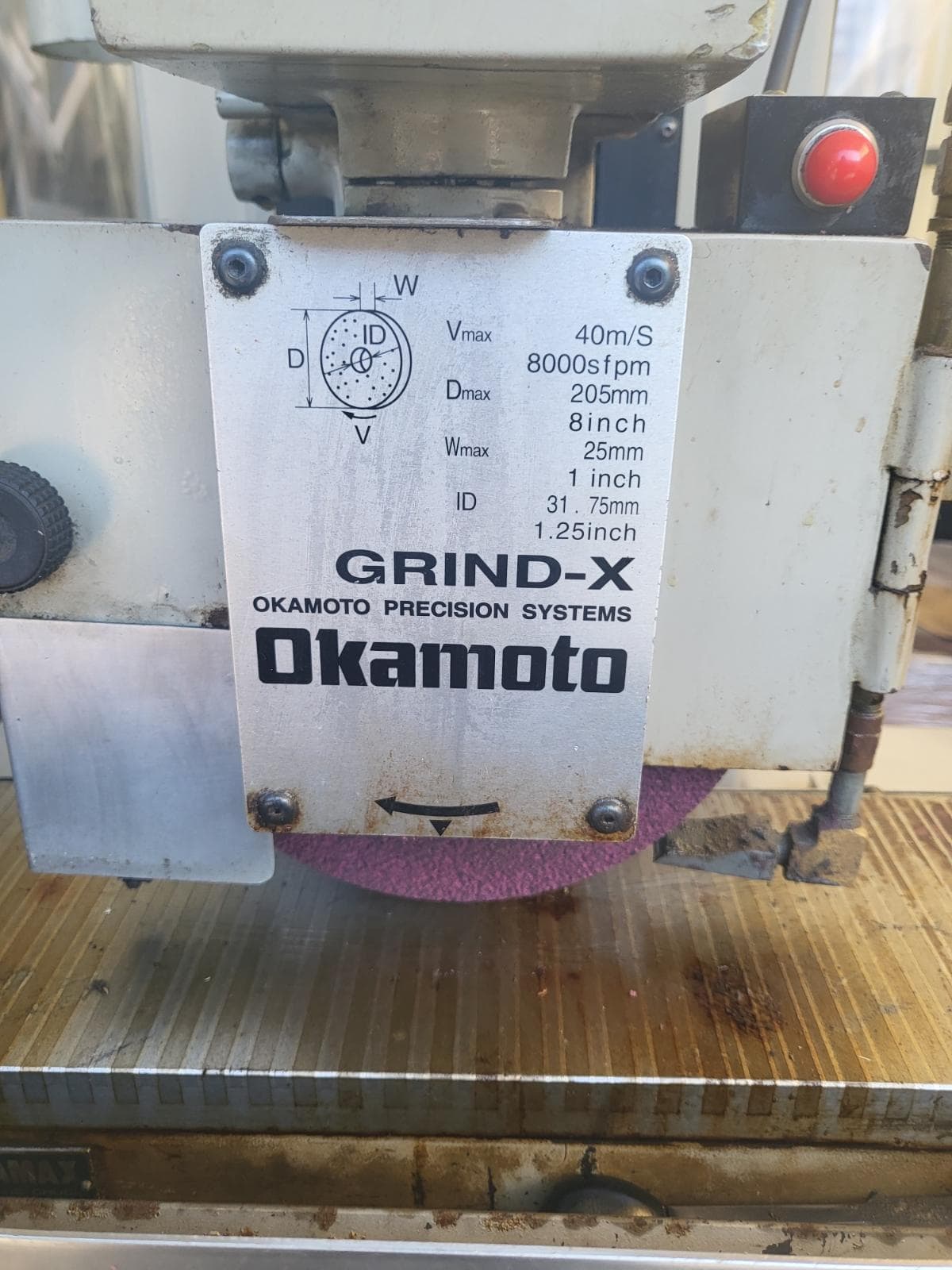 6" x 8" Okamoto Surface Grinder ACC66 18DX3, 2001 - Available Immediately - Image 6