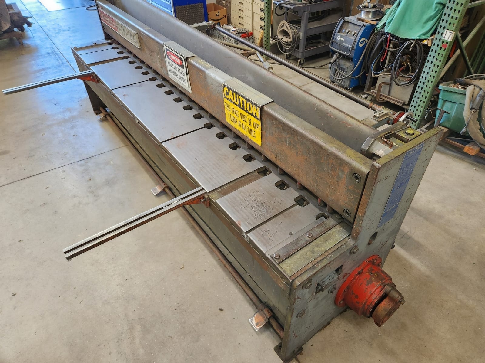 10 Gauge x 10' Niagara Model IR10-10Ga One Series Power Shear - Image 2