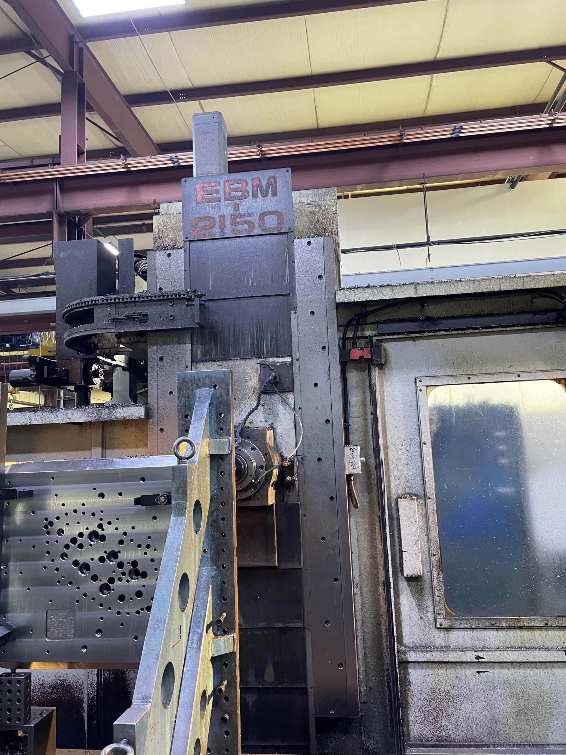 Eumach EBM-2150 HMC, 2002- 50 Taper, 20 ATC, 85" x 55" Travels - Image 4