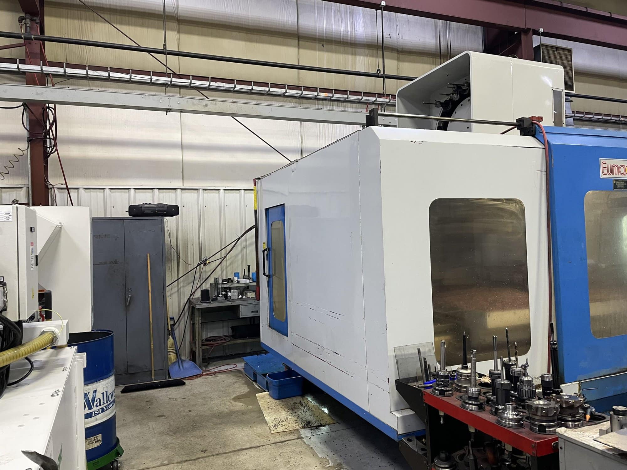 Eumach EBM-2150 HMC, 2002- 50 Taper, 20 ATC, 85" x 55" Travels - Image 2
