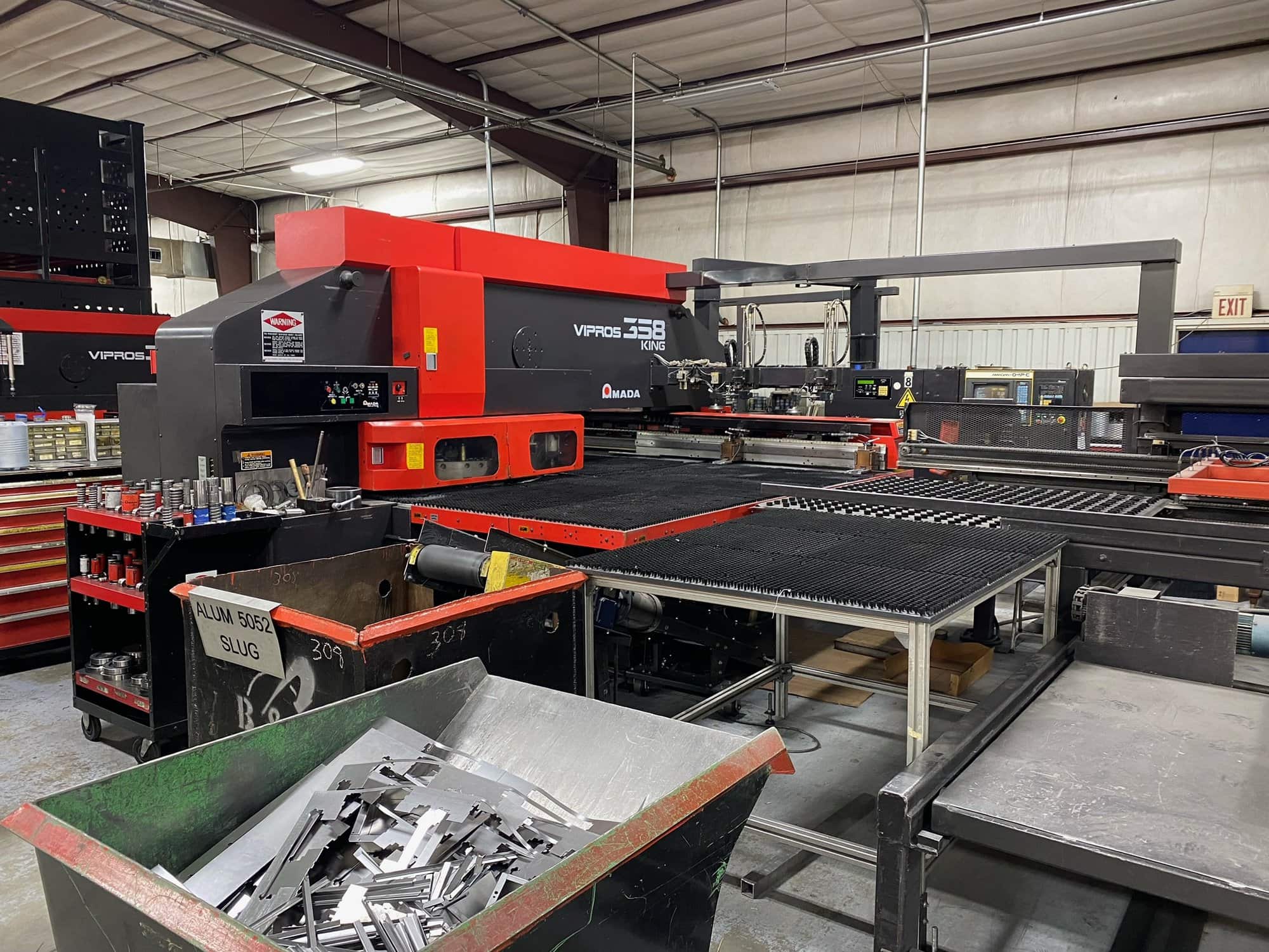33 Ton Amada Vipros 358 King CNC Turret Punch, 1997 - Image 3