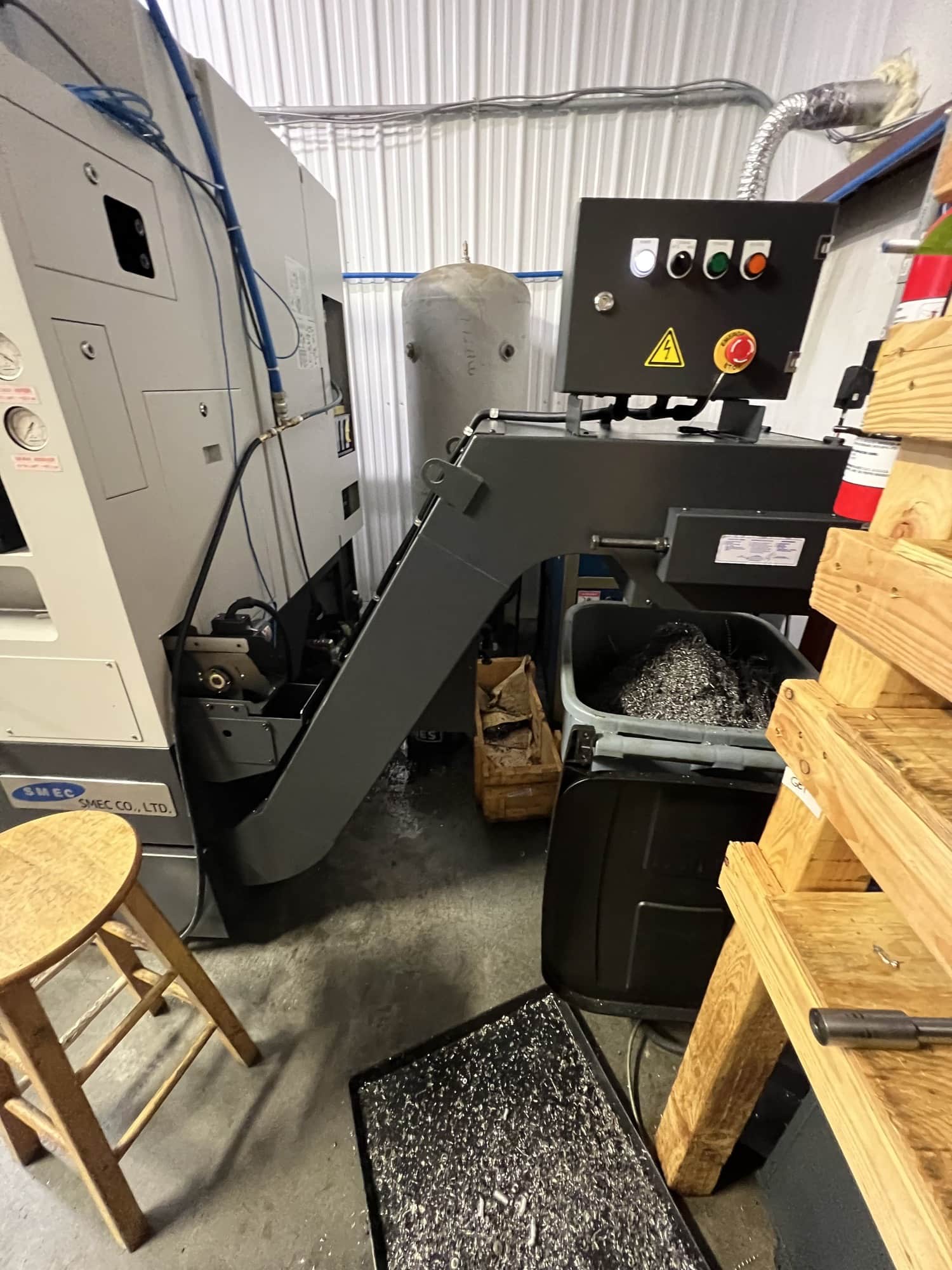 SMEC SL 2000SY CNC Lathe, 2019 - Parts Catcher, Y Axis, Sub Spindle, Fanuc Control - Image 9