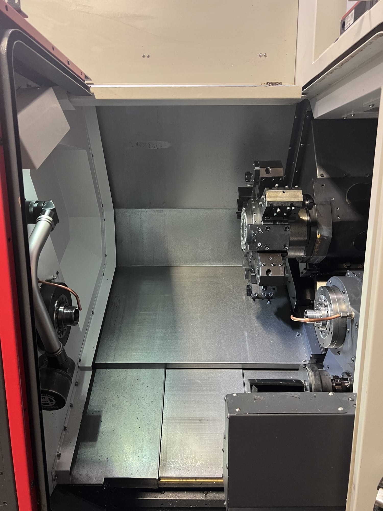 SMEC SL 2000SY CNC Lathe, 2019 - Parts Catcher, Y Axis, Sub Spindle, Fanuc Control - Image 6