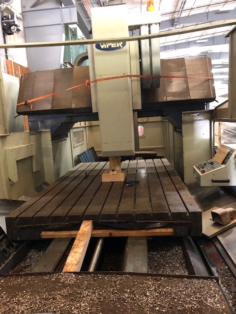 Mighty Viper V-3000 GXT Bridge Mill VMC, 2002 - 122" x 72" Table - Image 10