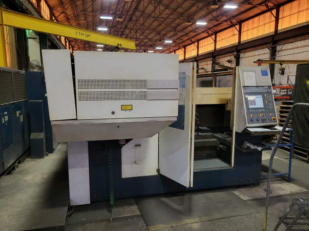 4000 Watt Trumpf TruLaser 3030 CO2 Laser, 2010 - 5'x10'