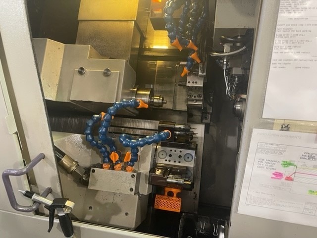 Citizen M16 Swiss CNC Swiss Lathe, 2001- Bar Feeder, High Pressure Coolant - Image 3