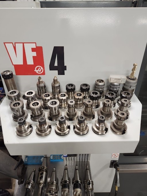 Haas VF-4, 2020 - WIPS, Chip Auger, Coolant Thru Spindle, Low Hours - Image 7
