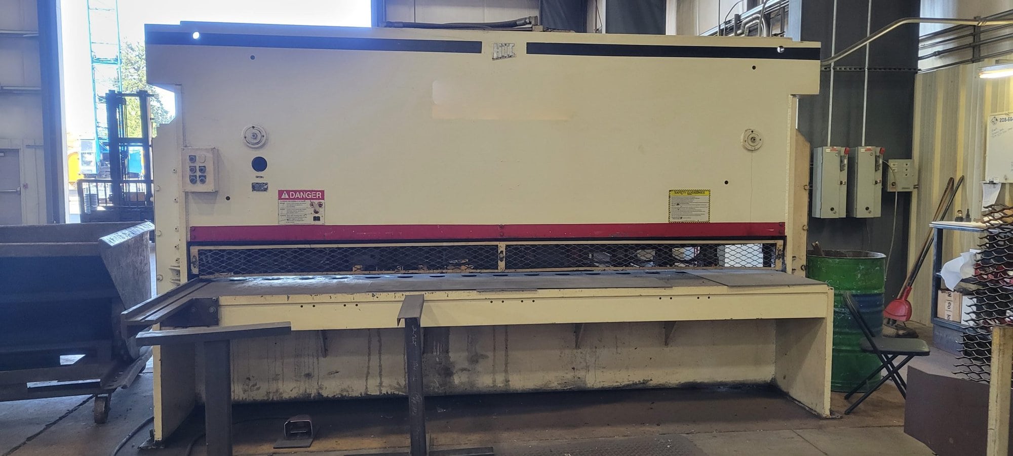 1/2" x 10' HTC 500-10AHC Hydraulic Shear