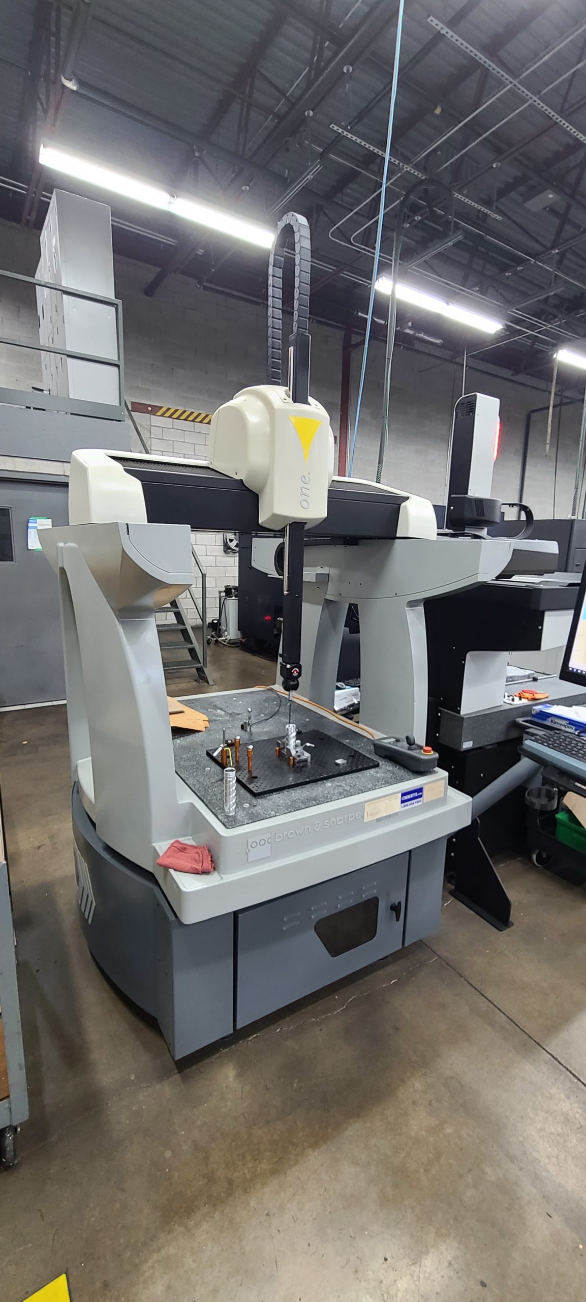 Brown & Sharpe ONE 7.10.7 CMM, 2013 - CAD 2022 Software, Computer, Multiple Renishaw Probes, Excellent Condition, Professional Shipping Prep - Image 2