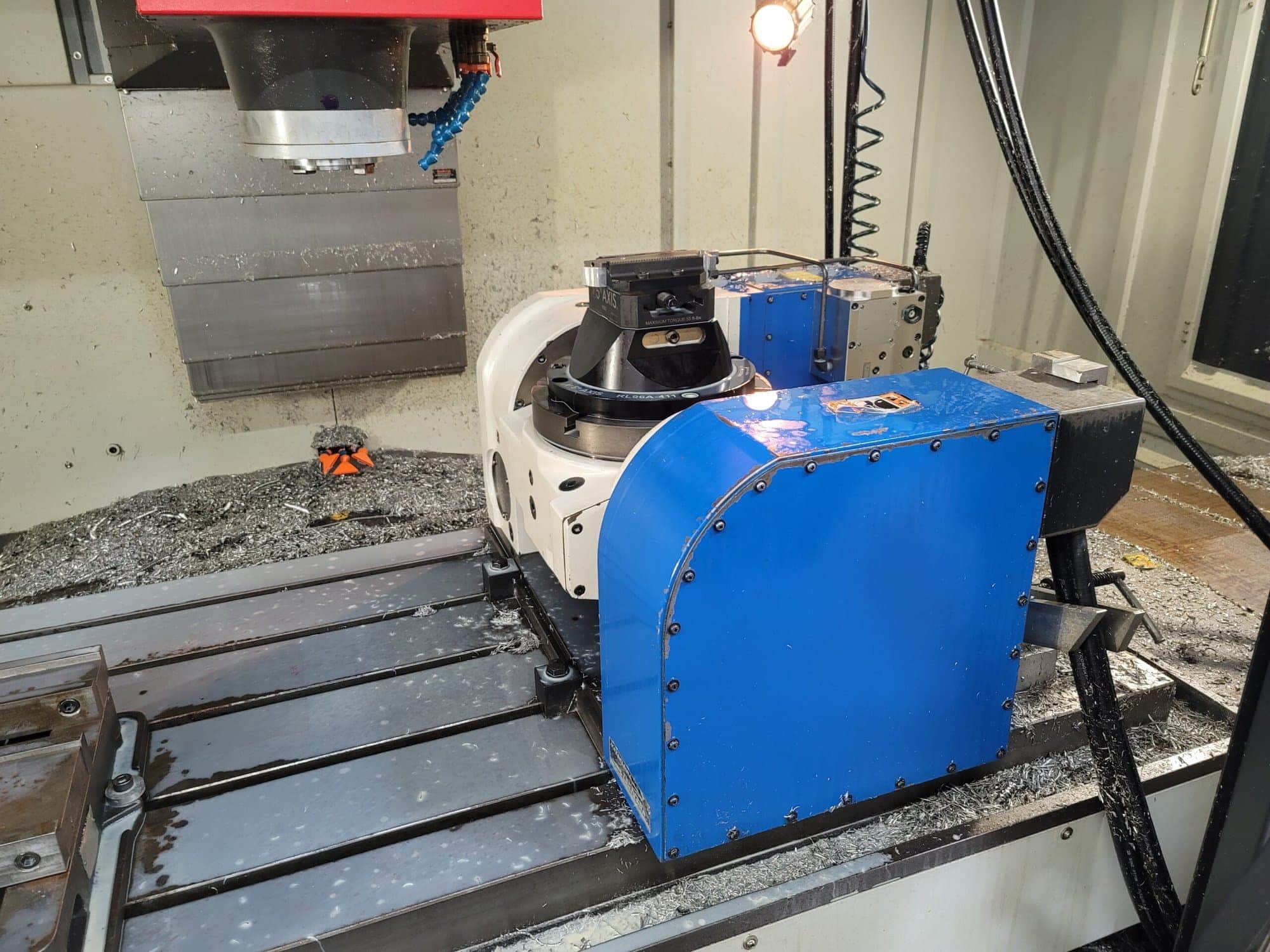 Yama Seiki BM 1600 VMC, 2017 - 5 Axis Rotary, Chip Conveyor, Plumbed for TSC - Image 3